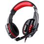 Each 3.5 mm Gaming Headphones Headset Headband with Microphone & LED Light for Playstation 4 PS4 Tablet PC iPhone 6/6s/6 plus/5s/5c/5 Mobile Phones Black+Red