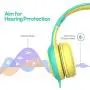gorsun Kids Headphones with Limited Volume, Children Headphone Over Ear, Kids Headphones for Boys and Girls, Wired Headset for Children-Green gorsun Kids Headphones with Limited Volume, Children Headphone Over Ear, Kids Headphones for Boys and Girls, Wired Headset for Children-Green