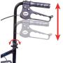 Carex 3 Wheel Walker for Seniors, Foldable, Rollator Walker with Three Wheels, Height Adjustable Handles