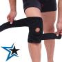 RiptGear Patella Knee Brace - Open Patella Stabilizer Knee Brace for Arthritis - Alleviate Patellar Tendonitis, Meniscus Tear, Joint Pain, Jumpers Knee, ACL Ligament Sprains (Medium Left Leg)