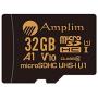 8-Pack Bulk 32GB Micro SDHC Memory Card Plus Adapter – Amplim 32 GB Class 10 Micro SD Card V10 A1. Extreme High Speed 100MB/s 667X microSDHC TF Card. Cell-Phones Tablets Fire Cameras Nintendo Drones