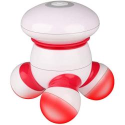 Handheld Massager Mini Portable Vibrating Body Massager with LED Light for Hand Head Neck Back Legs Arms Pain Release