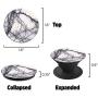 PopSockets: Collapsible Grip & Stand for Phones and Tablets - White Marble