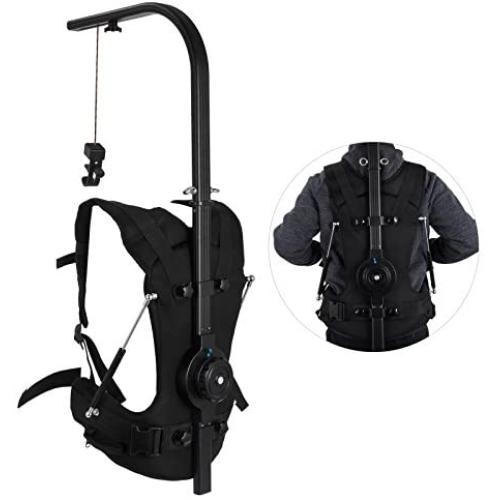 Happybuy 6.6lb - 22lb Capacity Easy Rig Video Film Camera Support System for 3 Axis Stabilized Handheld Gimbal Easy Rig Stabilizer Vest Camcorders Steadycam Body Mount Stabilization System