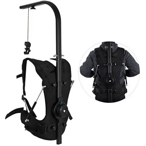 Happybuy 17.6lb/8kg Capacity Easy Rig Video Film Camera Support System for 3 Axis Stabilized Handheld Gimbal Easy Rig Stabilizer Vest Camcorders Steadycam Body Mount Stabilization System