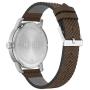 HUGO by Hugo Boss Mens Stainless Steel Quartz Watch with Leather Strap, Brown, 20 (Model: 1530100)