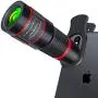 Cell Phone Camera Lens, 20X Zoom Telephoto Lens, HD Smartphone Lens for iPhone, Samsung, Android, Monocular Telescope Cell Phone Camera Lens, 20X Zoom Telephoto Lens, HD Smartphone Lens for iPhone, Samsung, Android, Monocular Telescope