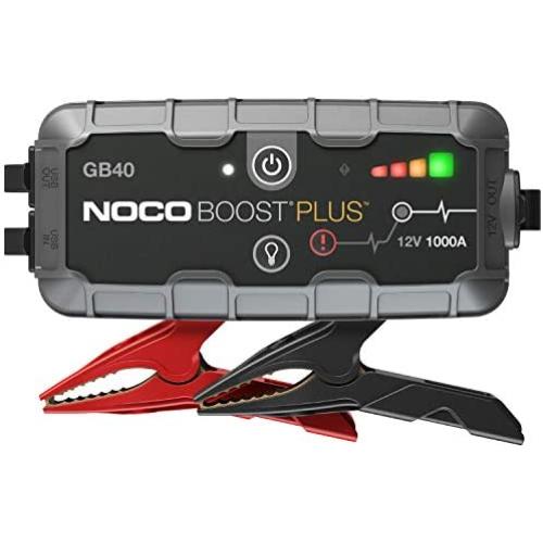 NOCO Boost Plus GB40 1000 Amp 12-Volt Ultra Safe Portable Lithium Car Battery Jump Starter Pack For Up To 6-Liter Gasoline And 3-Liter Diesel Engines