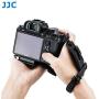 JJC Pro Hand Grip Strap for Mirrorless Camera, W/Arca Type Plate, Camera Hand Strap for Canon EOS R Rp Nikon Z6 Z7 Panasonic S1 S1R Sony A7 A7R A7S II III a6500 a6400 a6300 Fuji X-T3 X-T2 X-T3 X-T2