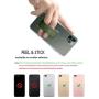 [2PC] WUOJI Finger Strap Phone Holder - Ultra Thin Anti-Slip Universal Cell Phone Grips Band Holder for Back of Phone (DarkGreen)