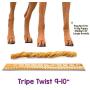 Nature Gnaws Tripe Twists for Dogs - Premium Natural Beef Sticks - Simple Single Ingredient Crunchy Dog Chew Treats - Rawhide Free