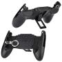Mobile Phone Gamepad Holder 3 in 1 Portable Mobile Phone Gamepad Holder Universal Gamepad Accessories Telescopic Gamepad Controller Foldable Removable Sucker for All 4.5-6.5 Inch Smartphones