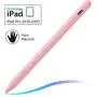 Stylus Pen with Palm Rejection, FOJOJO Active Stylus Compatible with (2018-2020) Apple iPad Pro 11 & 12.9 inch/iPad 7th Gen/iPad 6th Gen/iPad Mini 5th Gen/iPad Air 3rd Gen (Pink)