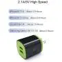 Wall Charger Adapter, Charger Brick, AndHot 5 Pack 2.1A Dual Port USB Cube Block Wall Charger Plug Compatible for iPhone 11 Pro Max XR XS X 8 7 6 Plus, iPad, Samsung, LG, Moto, Android Phone, Kindle