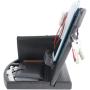BarvA Wood Dock-ing Station Tray Cell-Phone Smart-Watch Holder Men Charging Accessory Night-Stand Father Mobile Gadget Dark Organizer Dresser Wallet Storage Adult Anniversary Birth-day Graduation Gift
