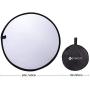 Etekcity 24" (60cm) 5-in-1 Photography Reflector Light Reflectors for Photography Multi-Disc Photo Reflector Collapsible with Bag - Translucent, Silver, Gold, White and Black