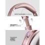 Mpow 45Hrs Active Noise Cancelling Headphones, H17 New Bluetooth Headphones Over Ear, Built-in Mic, Quick Charge, Deep Bass, Wired/Wireless Headset for Travel, Online Class, Home Office, TV