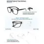 Livho 2 Pack Blue Light Blocking Glasses, Computer Reading/Gaming/TV/Phones Glasses for Women Men,Anti Eyestrain & UV Glare (Light Black+Clear) Livho 2 Pack Blue Light Blocking Glasses, Computer Reading/Gaming/TV/Phones Glasses for Women Men,Anti Eyestrain & UV Glare (Light Black+Clear)