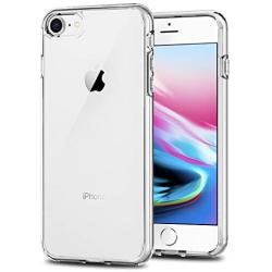TENOC Phone Case Compatible for Apple iPhone SE 2020 SE2, iPhone 8 and iPhone 7 4.7 Inch, Crystal Clear Ultra Slim Cases Soft TPU Cover Full Protective Bumper