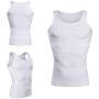 GKVK Mens Slimming Body Shaper Vest Shirt Abs Abdomen Slim