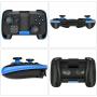 BEBONCOOL Android Wireless Game Controller with Clip for Android Phone/Tablet/Samsung/Game Boy Emulator, Works with Bluetooth (Blue)