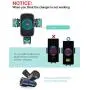 REDBEAN Wireless Car Charger 15W Qi Fast Charging Auto Clamping Mount Windshield Dashboard Air Vent Phone Holder Compatible with iPhone 11 Pro Max XS XR X 8 Plus Samsung S10 S9 S8(Modern Black)