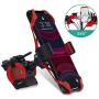 LATSKGN Motorcycle Mobile Phone Mount Holder for iPhone X XR 8 7 6 Plus Samsung Galaxy S9 S8 S7 S7, Motorcycle, Bicycle, Mountain Bike Accessories Adjustable 360 ​​° Stable Bracket (RED)