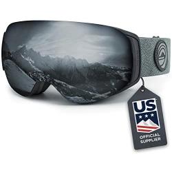 Wildhorn Roca Snowboard & Ski Goggles - US Ski Team Official Supplier - Interchangeable Lens - Premium Snow Goggles