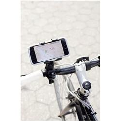 Kikkerland Bike Phone Holder, Black