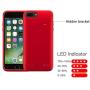 KERTER Battery Case for iPhone 8/7 / 6s / 6 - [5200mAh], Ultra Slim Portable Backup Charging Case, Rechargeable Extended Power Bank for iPhone 6/6S/7/8 (4.7 inch) - Red