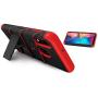 ZIZO Bolt Series for Samsung Galaxy A20 Case | Heavy-Duty Military-Grade Drop Protection w/Kickstand Included Belt Clip Holster Tempered Glass Lanyard Galaxy A50 - Black/Red