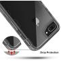 iPhone 8 Plus Case, iPhone 7 Plus Case, Anuck Crystal Clear 3 in 1 Heavy Duty Defender Shockproof Full-Body Protective Case Hard PC Shell & Soft TPU Bumper Cover for iPhone 7 Plus/8 Plus, Clear Black