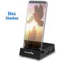 Rocketek USB C Docking Station Compatible with Samsung Galaxy S8/Note8 above - Portable Dock with usb hub&sd card reader/usb c to hdmi converter and USB C PD Charger Replacing the Original Dex Station