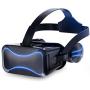 D_HOME VR Glasses VR Glasses with Headset, Smart Virtual 3D Glasses, Aspherical Optical Lens, 4.5-6.0 Inch Smartphone Body, 1080P High Resolution Bluetooth