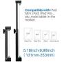 Ulanzi iPad Tripod Mount, Adapter - Aluminum Metal Tablet Tripod Mount with Cold Shoe, iPad Mount for Tripod, iPad Holder for Tripod, Compatible for iPad Mini, iPad, iPad Pro, and More Tablets