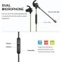 Wired Gaming Earphone, Megadream Noise Cancelling Stereo Bass Gaming Earbuds E-Sport Earphone with Detachable Adjustable Mic, 3.5mm Jack, Desktop Adapter, for PS4/Xbox One/Laptop/Cellphone (Green)