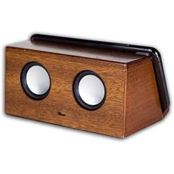 On Trend Goods Boom Brick 2.0 Brown Portable Cell Phone Induction Speaker Play Music Anytime Anywhere