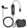 Movo LV1-DI Digital Lavalier Omnidirectional Clip on Microphone for iPhone with MFi Certified Lightning Connector Compatible with iPhone, iPad, iPod, iOS Smartphones and Tablets Movo LV1-DI Digital Lavalier Omnidirectional Clip on Microphone for iPhone with MFi Certified Lightning Connector Compatible with iPhone, iPad, iPod, iOS Smartphones and Tablets