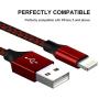 iPhone Charger,UNEN MFi Certified Lightning Cable(3/3/6/6/10FT)Charging USB Syncing Data Nylon Braided with Metal Connector Compatible iPhone 11/Pro/Max/X/XS/XR/XS Max/8/Plus/7/7 Plus/6/6S/6 Plus More