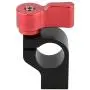 CAMVATE 15mm Single Rod Clamp with Two 1/4"-20 Screw Hole for Camera DSLR Rail System(Red, 2 Pieses) CAMVATE 15mm Single Rod Clamp with Two 1/4"-20 Screw Hole for Camera DSLR Rail System(Red, 2 Pieses)