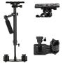 Sutefoto Portable S-60 Max Hight 0.6 Meter Handheld Stabilizer Pro Version for Camera Video DV DSLR - Weight Bearing Capability 0.2-3.5 Kilogram (7 Pound)