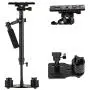 Sutefoto Portable S-60 Max Hight 0.6 Meter Handheld Stabilizer Pro Version for Camera Video DV DSLR - Weight Bearing Capability 0.2-3.5 Kilogram (7 Pound)