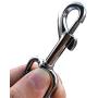 Jackpet 6ft 10ft 30ft Black Long Line Training Dog Leash,for Large,Medium and Small Dogs,Long Dog Lead,for Training,Backyard,Camping,or Play,Great for Parks and Fetch