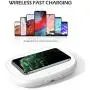UV Smart Phone Sanitizer, Portable Aromatherapy Function Disinfector, Phone Cleaner for iOS Android Mobile Phone with Fast Wireless Charging for Cell Phone/Cash/Pacifiers UV Smart Phone Sanitizer, Portable Aromatherapy Function Disinfector, Phone Cleaner for iOS Android Mobile Phone with Fast Wireless Charging for Cell Phone/Cash/Pacifiers