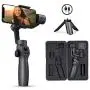 FUNSNAP Capture 2 3-Axis Handheld Stabilizing Smartphone Gimbal Mobile Cell Phone Handheld Gimbal Stabilizer YouTube Video Vlog Live Video for iPhone 11 Pro Xs Max Xr X 8 Plus 7 6 Android Smartphone