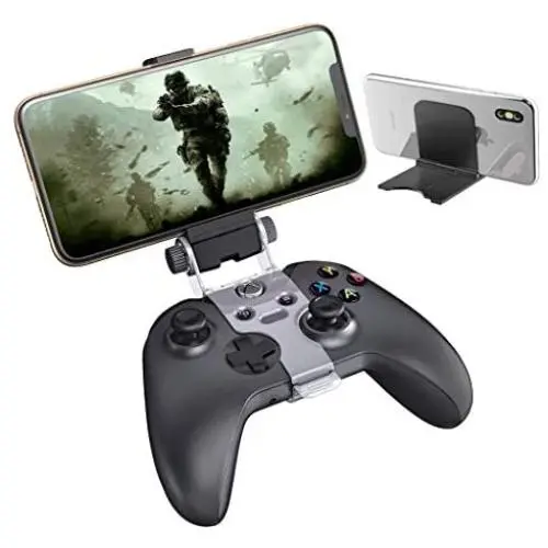 Xbox One Controller Stream Play Mount Clip, OIVO Xbox Controller Phone Holder Clamp with Adjustable Stand Compatible with Xbox One,Xbox One S, Xbox One X Xbox One Controller Stream Play Mount Clip, OIVO Xbox Controller Phone Holder Clamp with Adjustable Stand Compatible with Xbox One,Xbox One S, Xbox One X