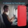 3-Pack Miady 10000mAh Dual USB Portable Charger, Fast Charging Power Bank with USB C Input, Backup Charger for iPhone X, Galaxy S9, Pixel 3 and etc (Red, Blue & Black)