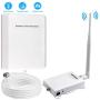 AT&T T-Mobile Cell Phone Signal Boosters 4G LTE Cell Booster Amplifier Indoor FDD 700Mhz obdator Band 12/17 High Gain 65dB Home Mobile Phone Signal Booster Repeater Kit