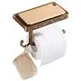 Antique Bronze Finish Color Toilet Paper Holder,Aluminium Material Bathroom Toilet Phone Shelf,Bathroom Rack Shelf with Hook Design Antique Bronze Finish Color Toilet Paper Holder,Aluminium Material Bathroom Toilet Phone Shelf,Bathroom Rack Shelf with Hook Design