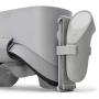 Dual Skin Set + Mounting Clip for Oculus Go Controller - Premium Gel Shell Silicone Grip Covers w/ Low-Profile Traction Diamonds (Set of 2 + Clip) HEADSET & CONTROLLER NOT INCLUDED